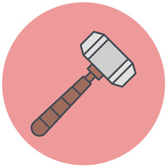 Hammer Icon Design