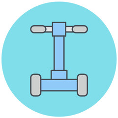 Fototapeta premium Segway Icon Design