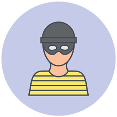 Robber Icon Design