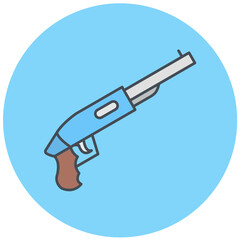 Shotgun Icon Design