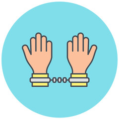 Arrest Icon Design