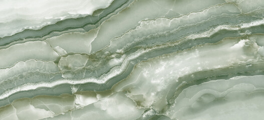 Green Onyx marble texture, mineral Stone background