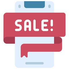 Sales Banner Mobile Icon