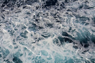 Sea waves in motion, wet background, water