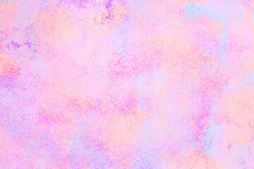 Fototapeta premium Pink peach and blue texture with vivid pink and purple grain effect.