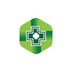 Obraz premium Health Medical Logo template vector