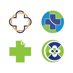 Fototapeta premium Health Medical Logo template vector