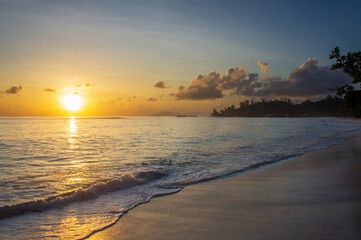 Tramonto a Silhouette