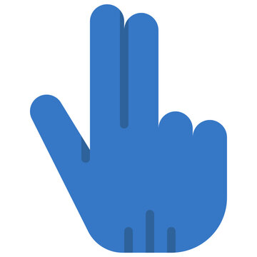 Two Finger Pointer Icon