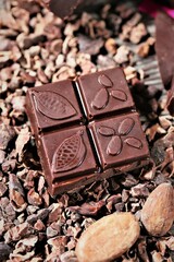 Natural chocolate vegan