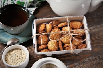 Cookies and tea