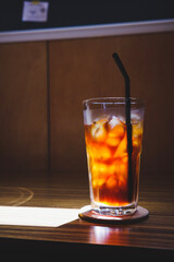 glass of cola