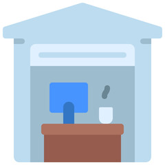Garage Office Icon