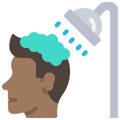 Wash Hair Icon