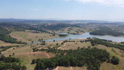 Gebze Denizli Pond Shot On Drone