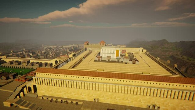 Herod's Temple in Jerusalem