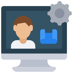 Computer Project Manager Icon