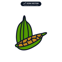cardamom icon symbol template for graphic and web design collection logo vector illustration