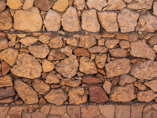 Background. Stone wall with a beautiful texture.