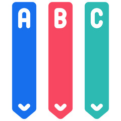 ABC Ribbons Icon