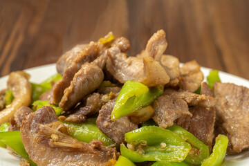 Stir-fried Pork with Peppers, Local Specialties of Northeast China
