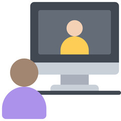 Computer Conference Icon