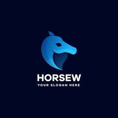 Horse Illustration Logo