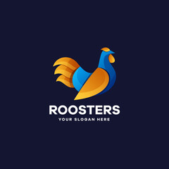 Rooster Illustration Logo