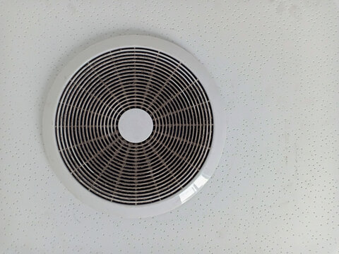 Ceiling Exhaust Fan Full With Dust.