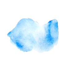 Abstract blue watercolor background.Inndigo fluid painting .Spring wedding invitation dusty rose or veil texture. Alcohol ink.