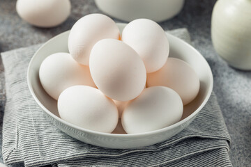 Raw Organic Cage Free White Eggs