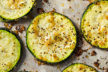Homemade Roasted Zucchini Slices