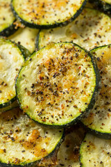 Homemade Roasted Zucchini Slices