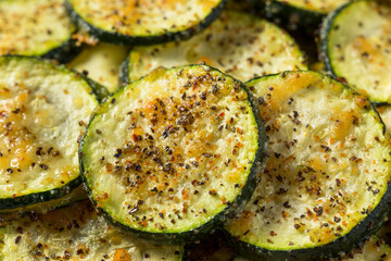 Homemade Roasted Zucchini Slices