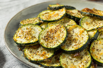 Homemade Roasted Zucchini Slices