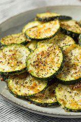 Homemade Roasted Zucchini Slices