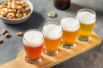 Cold Refreshing Sour Beer Flight