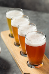 Cold Refreshing Sour Beer Flight