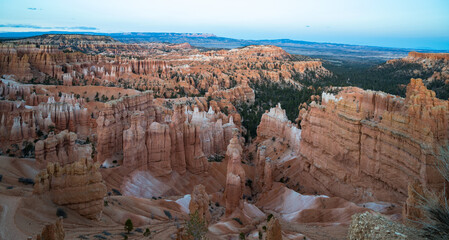 Bryce Canyon at sunset, Utah, USA