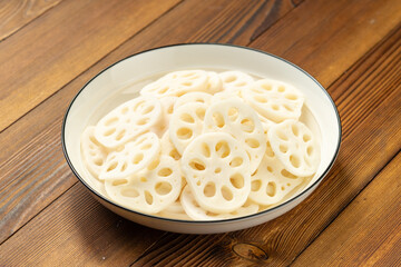Vegan Homemade Stir-Fried Vinegar Lotus Slices