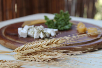 wheat and eggs