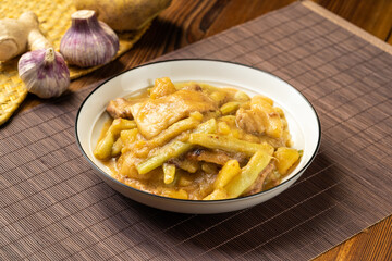  Japanese style miso yaki kidney beans cooking process