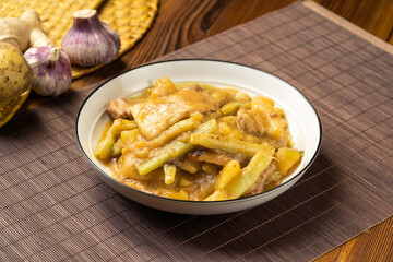  Japanese style miso yaki kidney beans cooking process