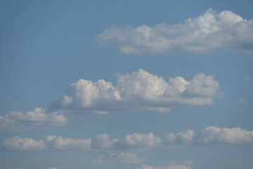 blue sky with clouds