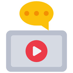 Video Comments Icon