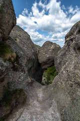 rocks in the mountains