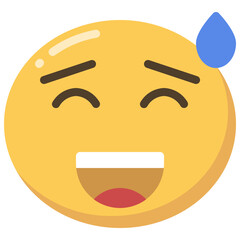 Awkward Laugh Icon