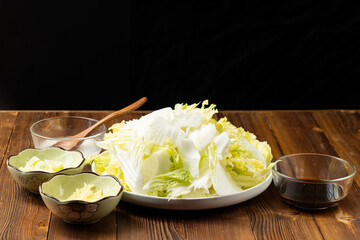 A common dish in Chinese families - vinegar and cabbage
