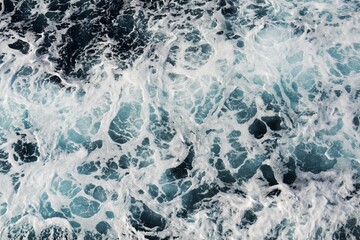 Huge waves in motion, sea, water splash background