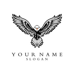 eagle logo vector art design